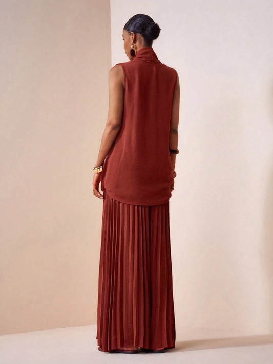 Pleated Terracota Set