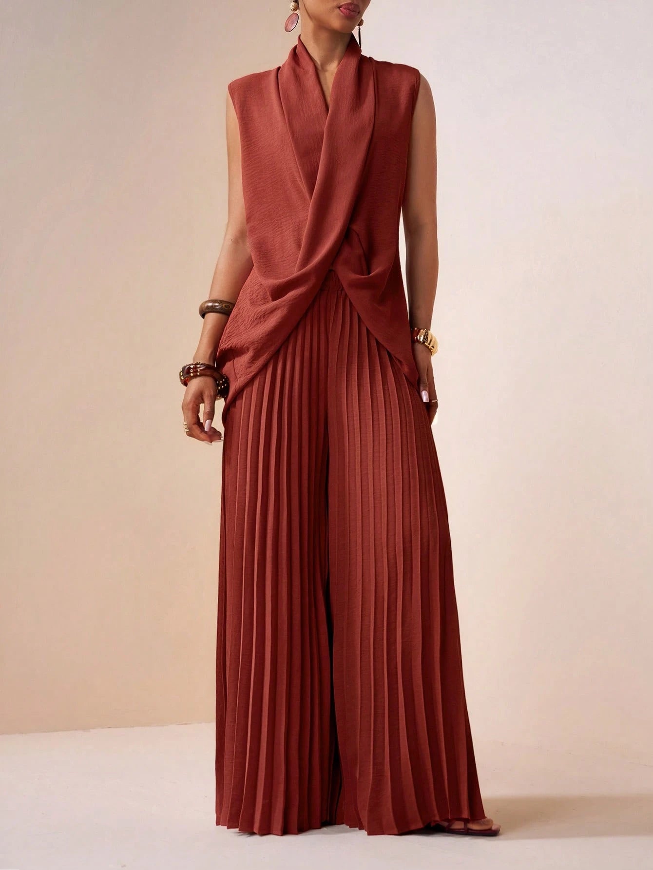 Pleated Terracota Set