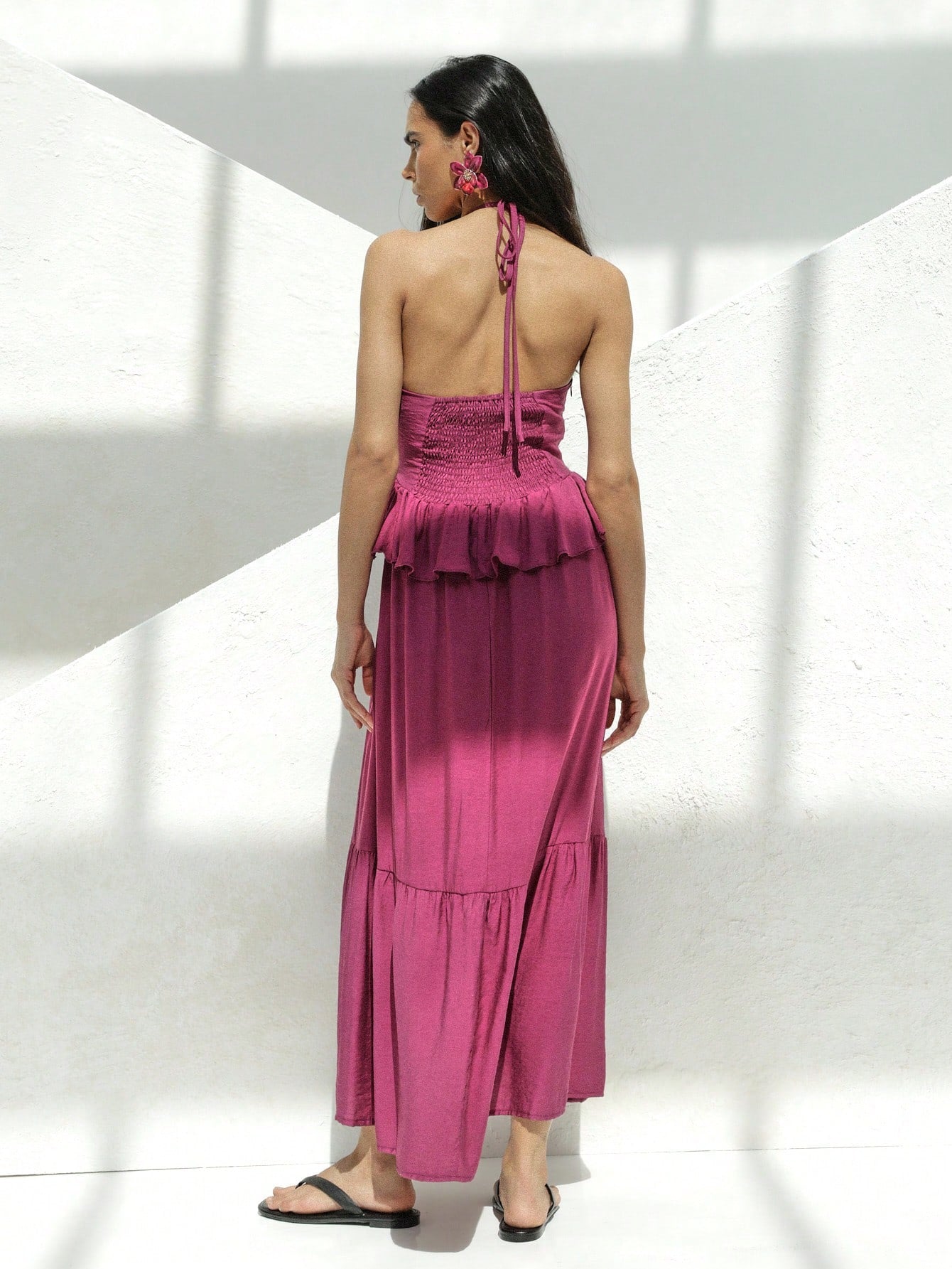 Ruffle Tiered Maxi Dress