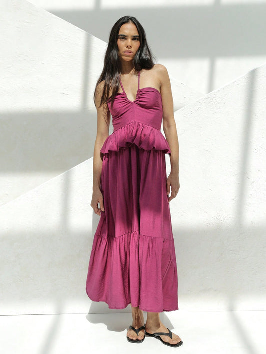 Ruffle Tiered Maxi Dress