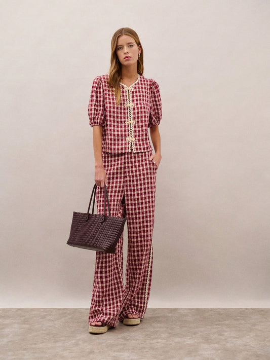 Red Printed Set