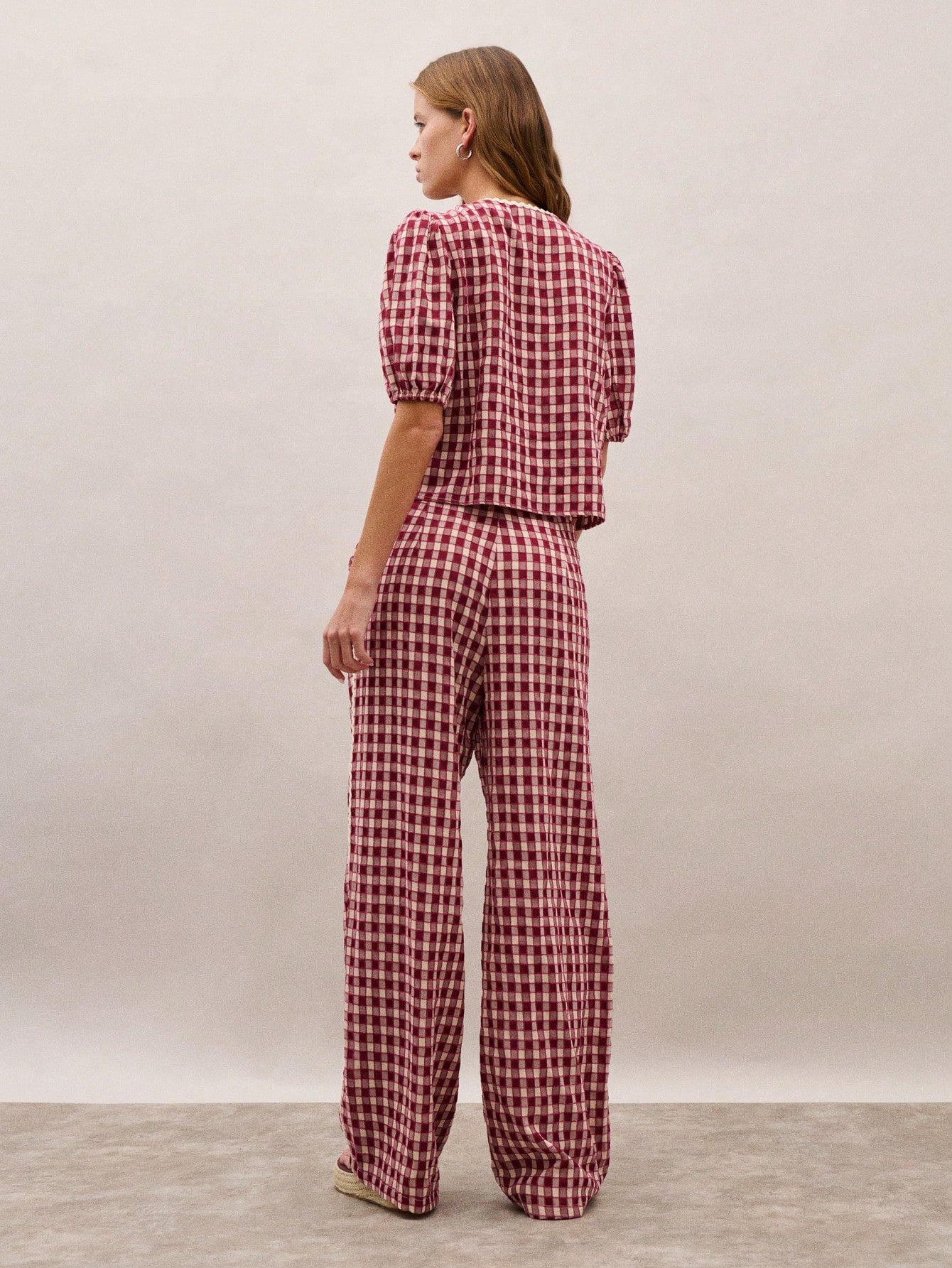 Red Printed Set