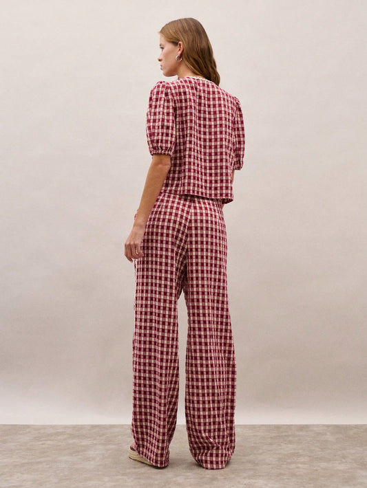 Red Printed Set