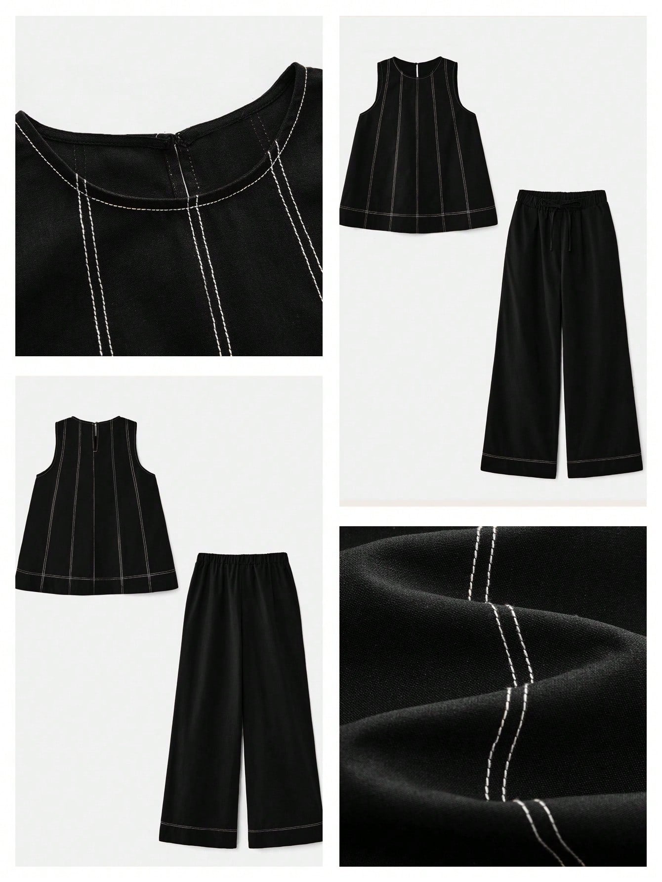 Two Piece Set Black