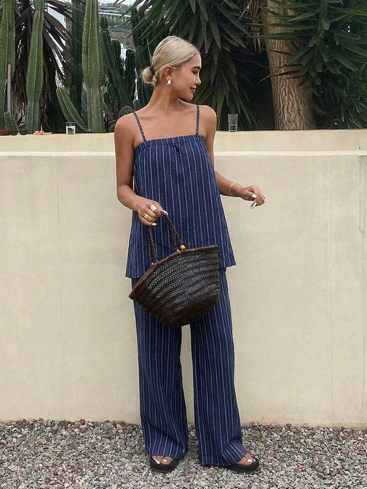 Striped Blue Set