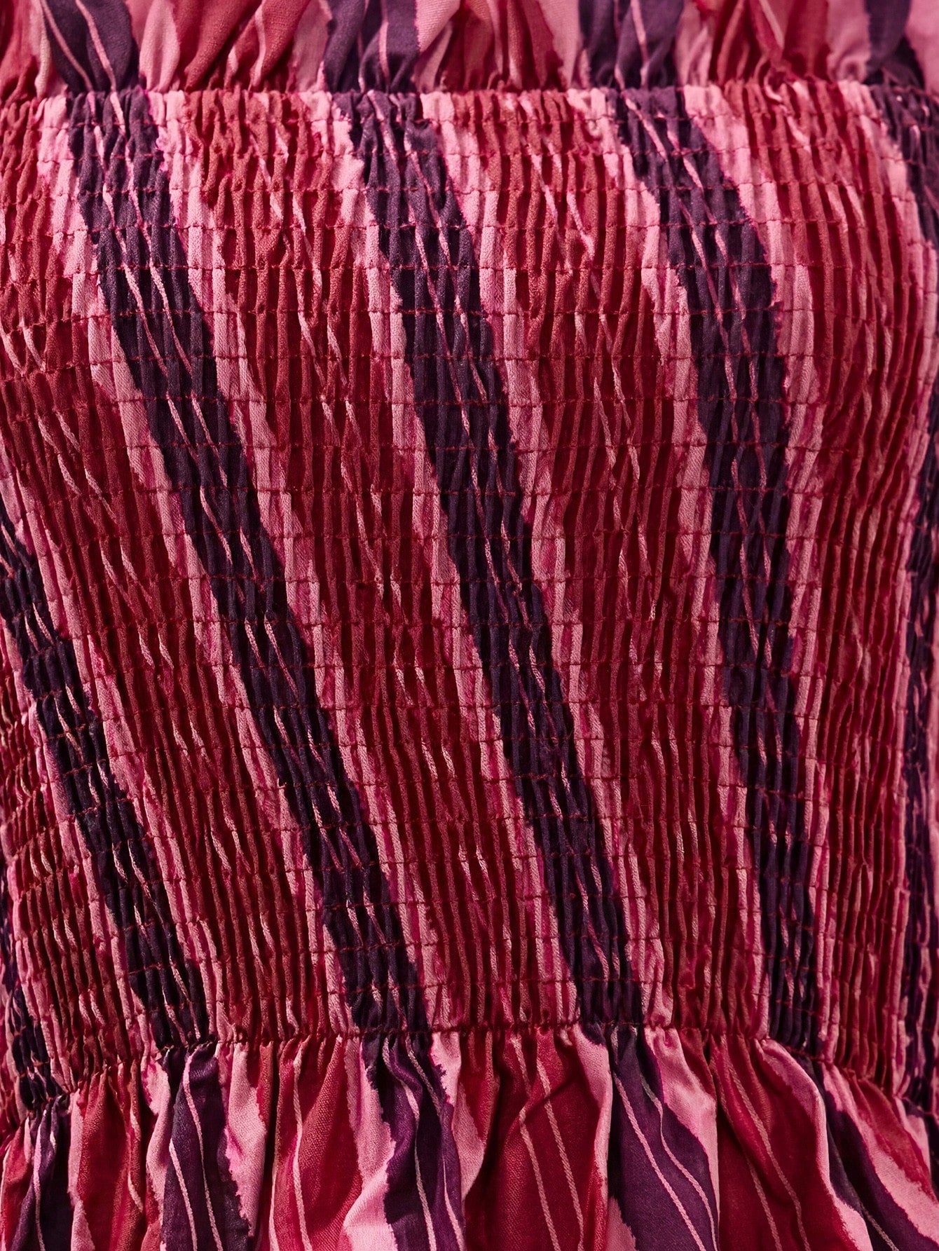 Striped Top and Skirt Set