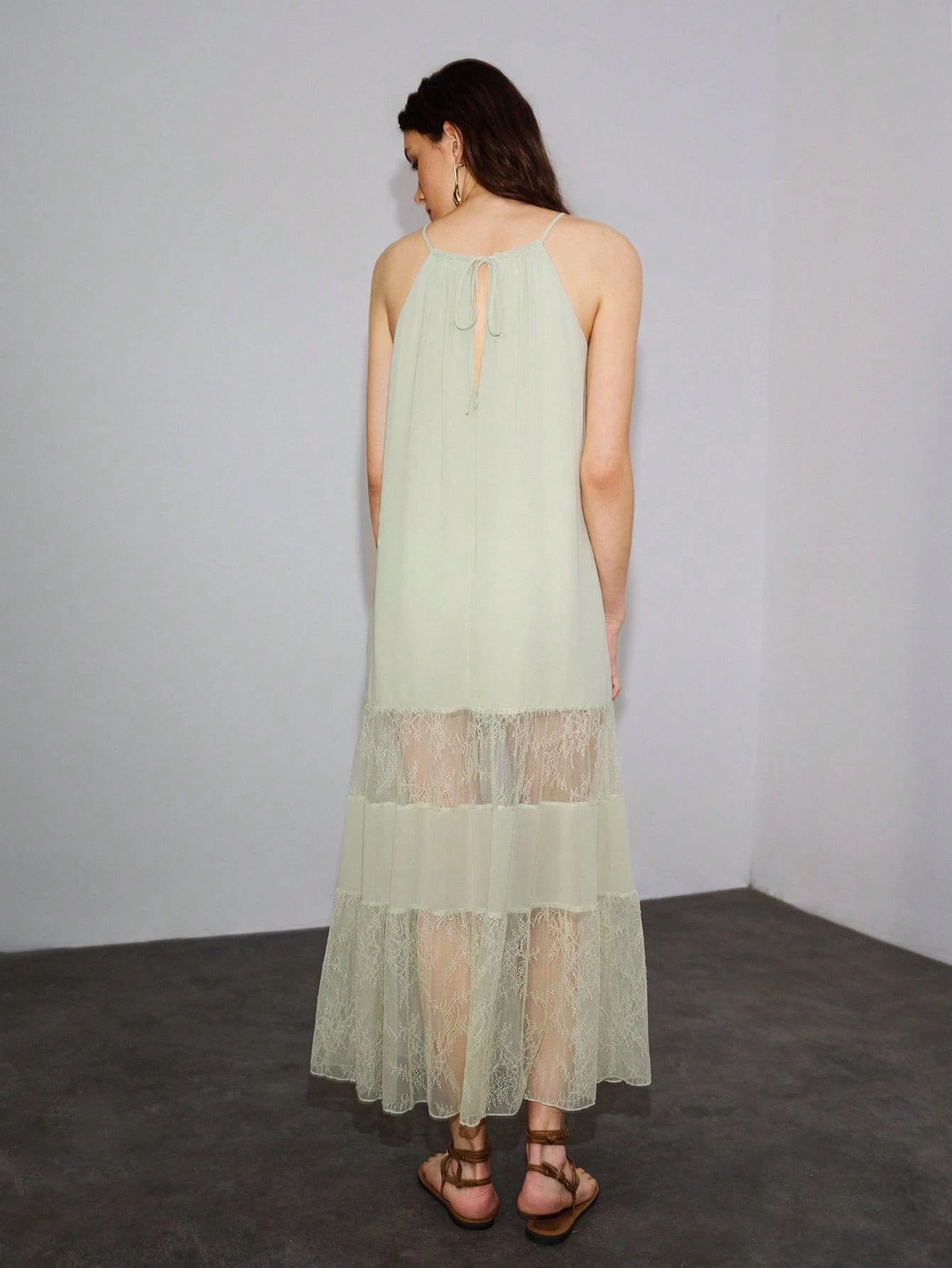 Mint Lace Dress