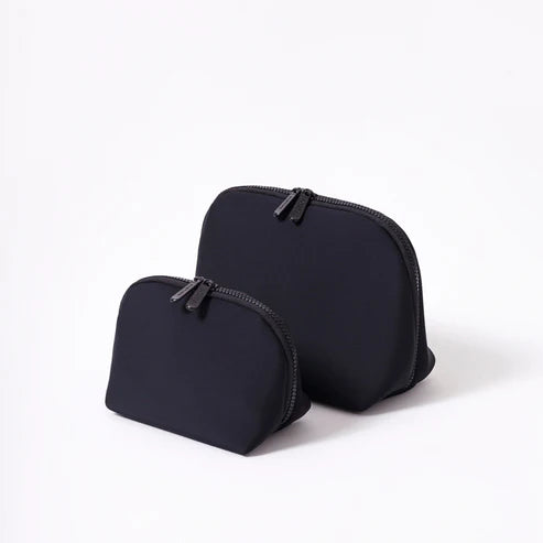 MAKEUP POUCH SET BLACK