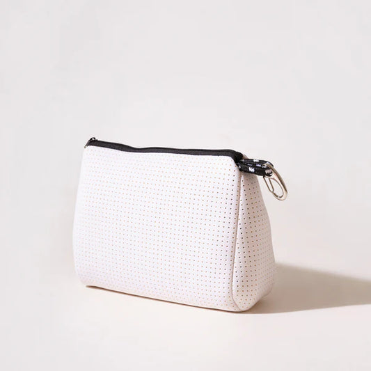 NEOPRENE POUCH - WHITE