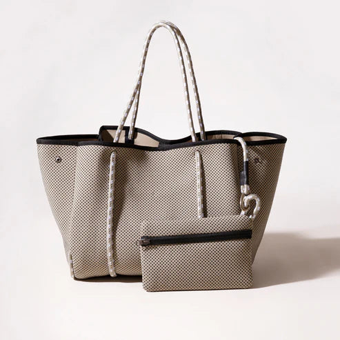 EVERYDAY TOTE BAG - DOTTED TAUPE