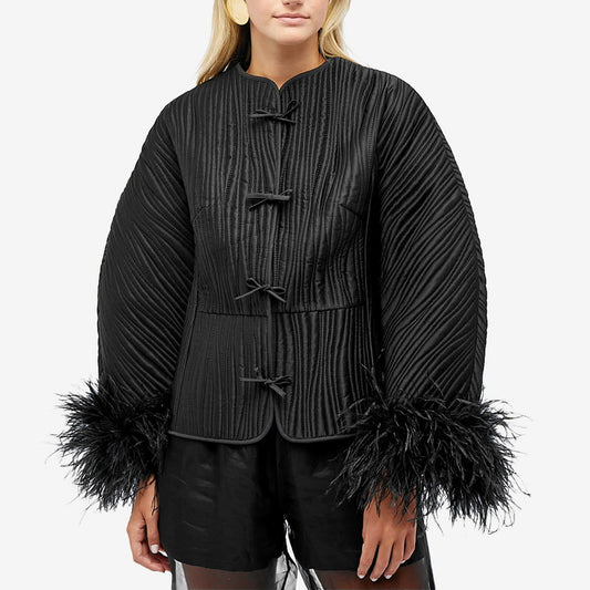 Black Feathers Jacket