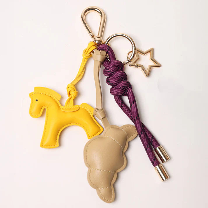 KEY CHAIN WITH CHARMS