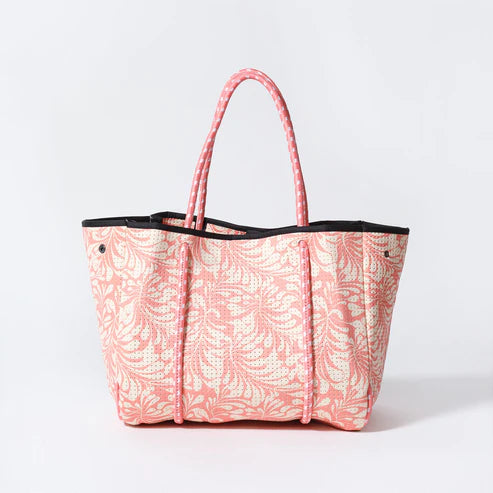 EVERYDAY TOTE BAG - PALMS DREAMS PINK