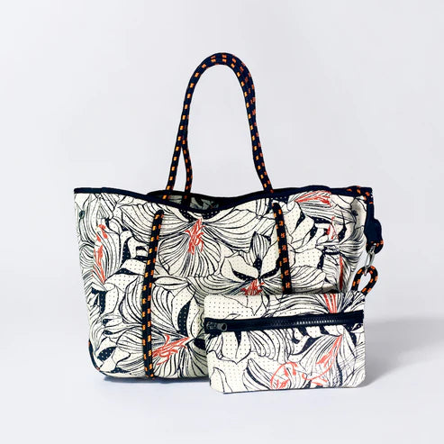 EVERYDAY TOTE BAG - HIBISCUS