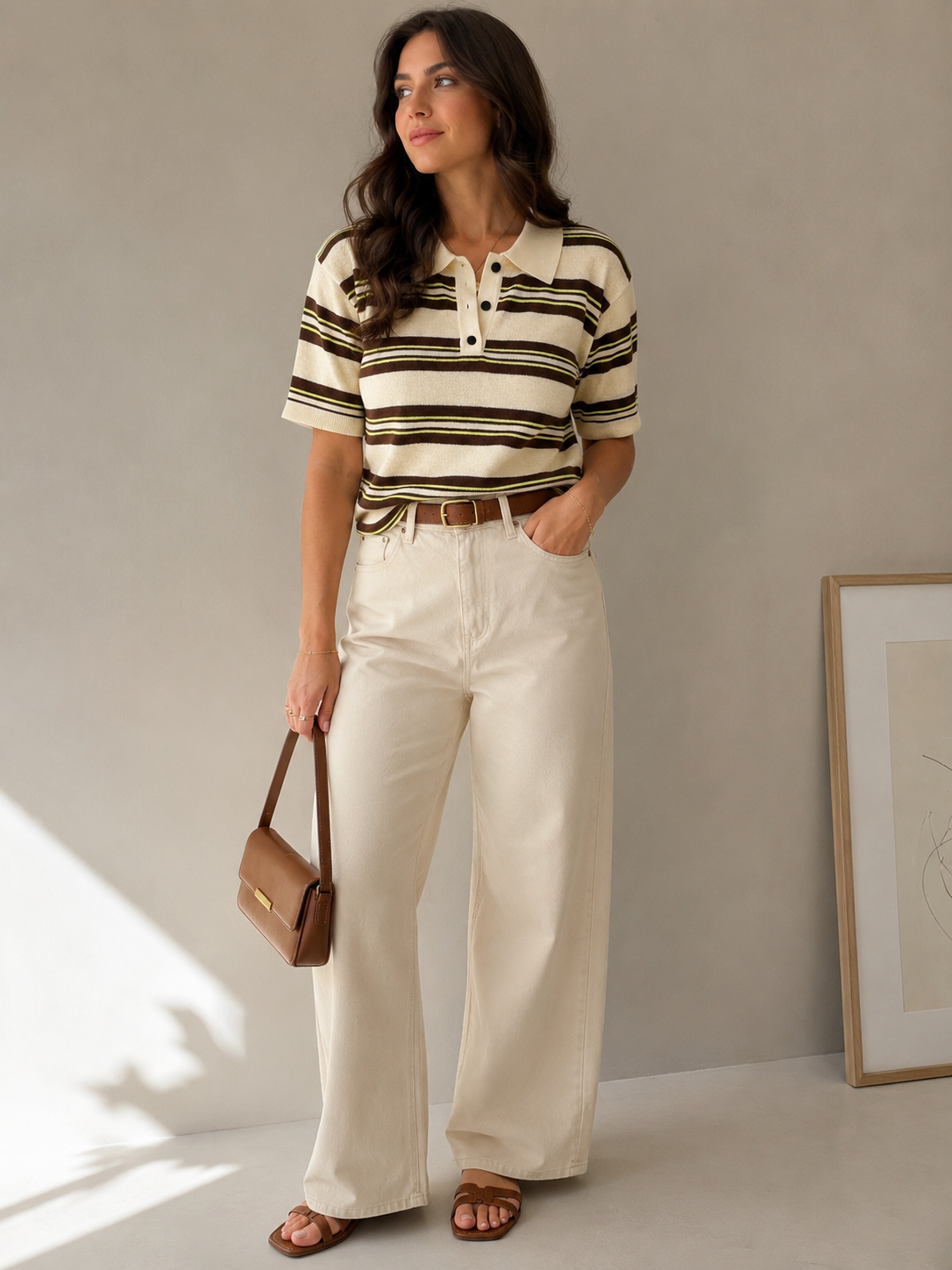 Retro Short Sleeve Polo Shirt
