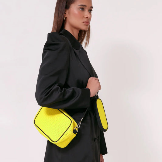 CAMERA BAG - NEON YELLOW