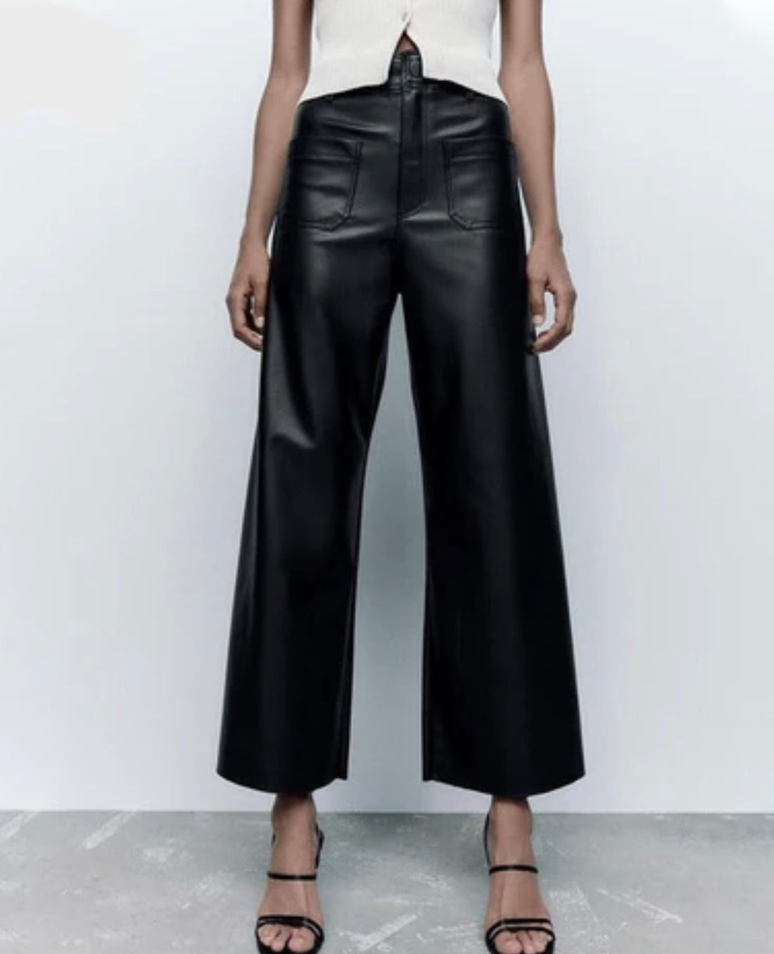 Black Leather Pants