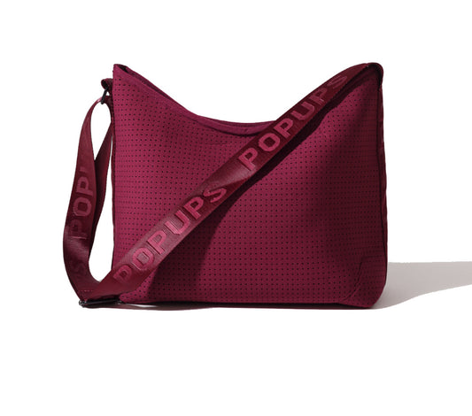 HOBO CROSSBODY BAG - BERRY BERRY