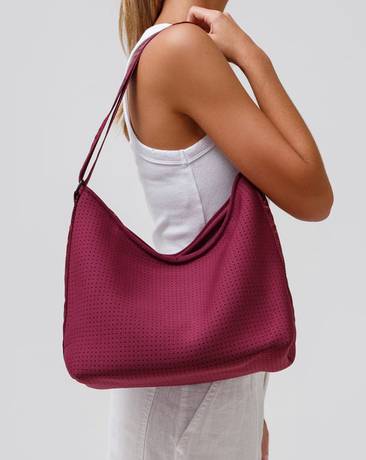 HOBO CROSSBODY BAG - BERRY BERRY