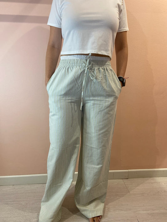 Minty Stripes Pants