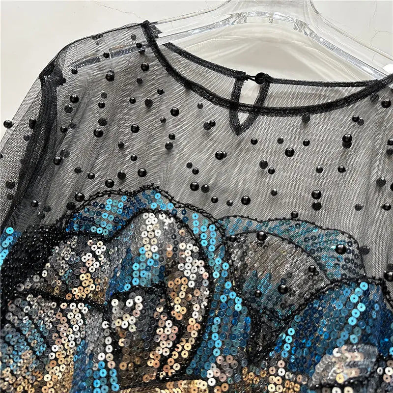 Sequins Longsleeve Top