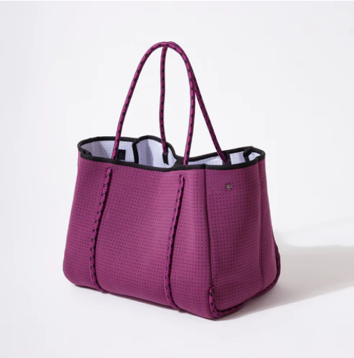 EGGPLANT EVERYDAY TOTE BAG