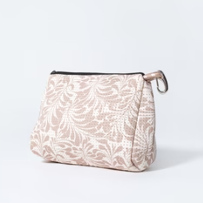 POUCH PALM DREAMS BEIGE