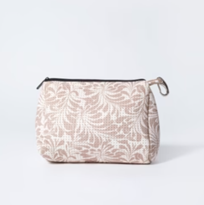 POUCH PALM DREAMS BEIGE