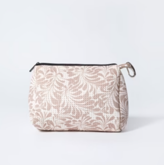 POUCH PALM DREAMS BEIGE