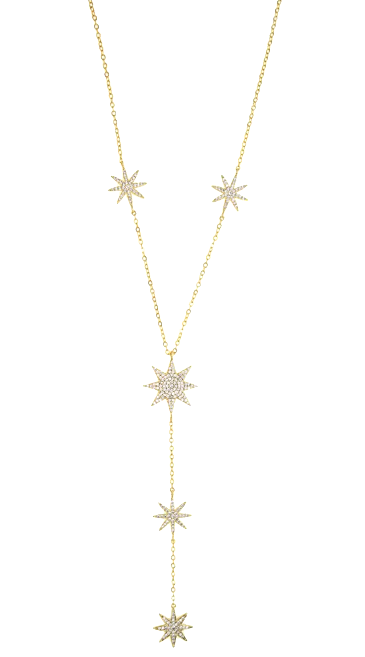 Sparkly Star Charm Necklace