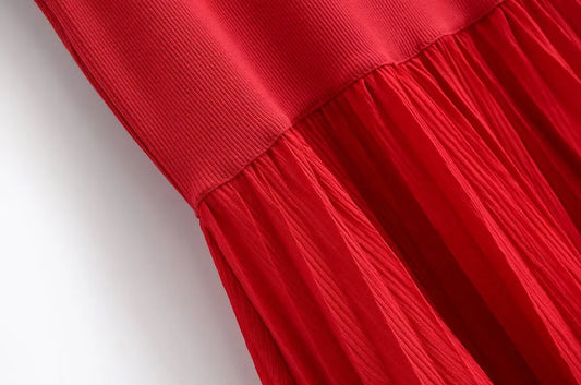 Red Midi Dress