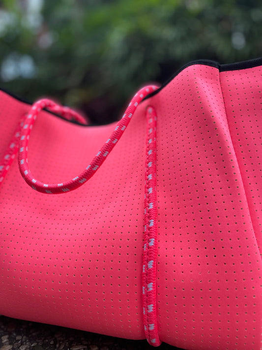 EVERYDAY TOTE BAG - NEON PINK