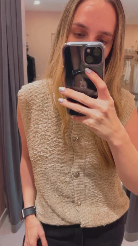 Knit Vest Top