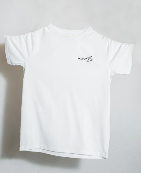 White Aim High Tee