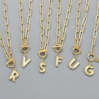 Golden Letter Necklace