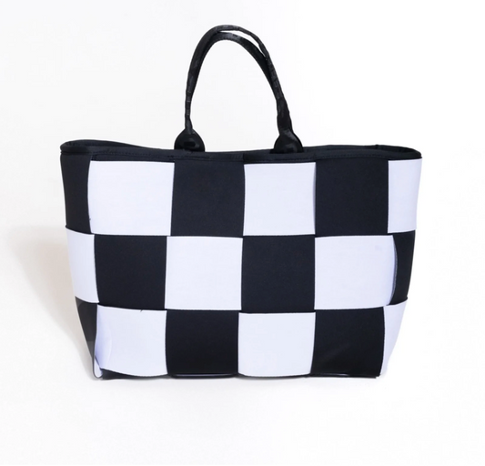 ICON BAG - BLACK AND WHITE