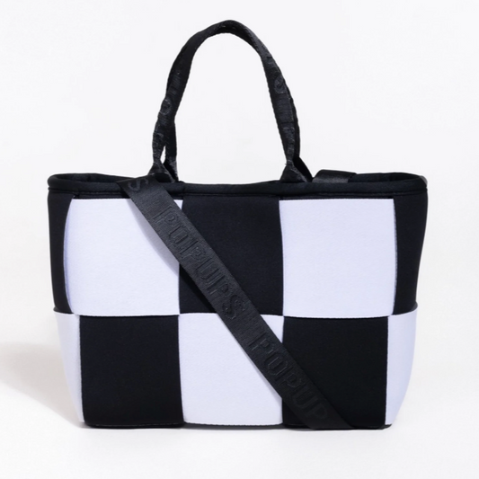 MINI ICON BAG - BLACK AND WHITE