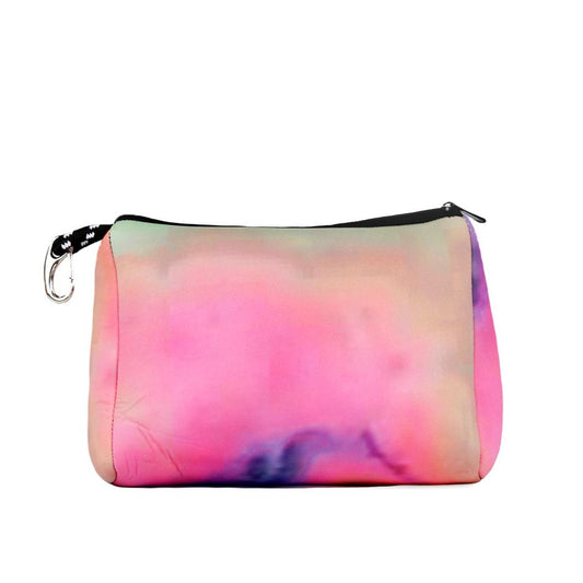 NEOPRENE POUCH - NEON TIE DYE