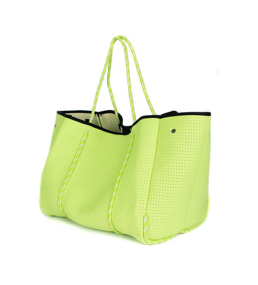 EVERYDAY TOTE BAG - NEON GREEN